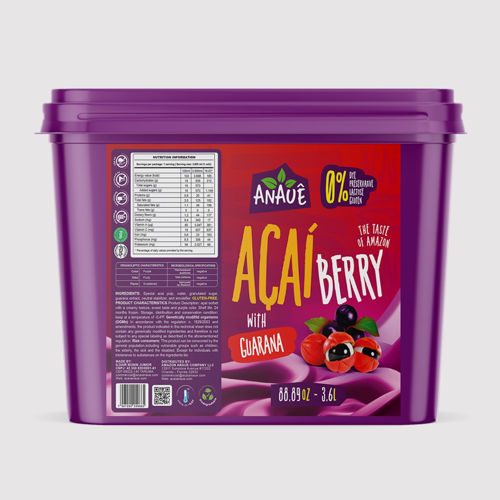 Anauê — Açaí Guaraná 1
